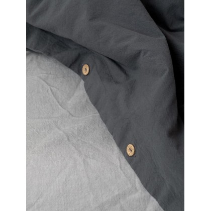 Комплект белья из вареного хлопка Leglo Mix Grey-Slate